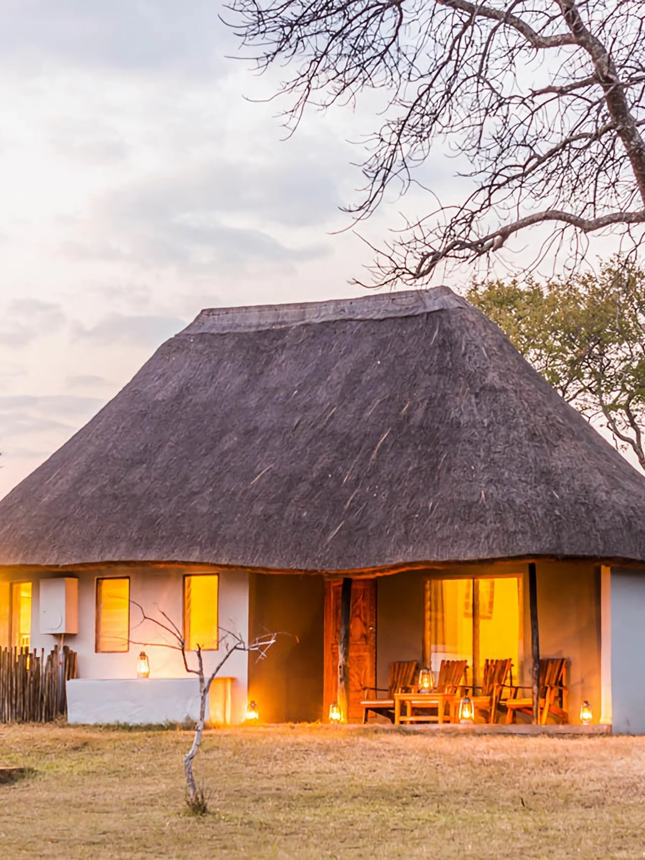 Chalet fügt sich nahtlos in die umgebende Wildnis ein