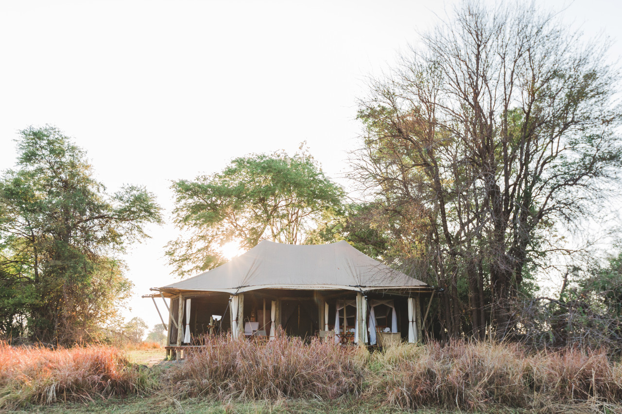 Privater Rückzugsort in großen Zelt-Suiten