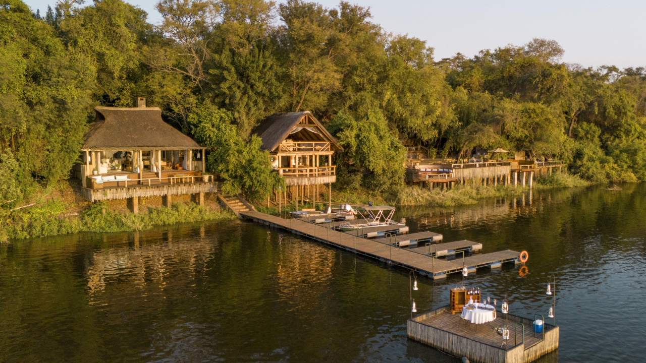 Preisgekrönte Öko-Lodge am Ufer des Sambesi