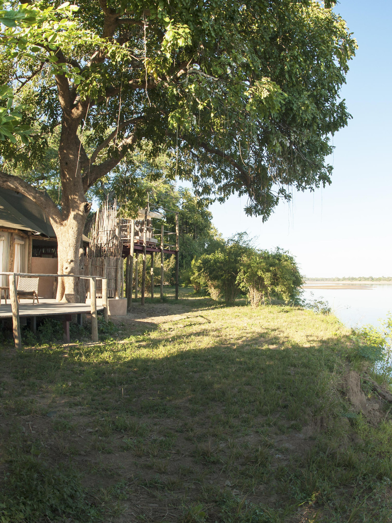 Luxuriöses Camp am Zusammenfluss von drei Flüssen