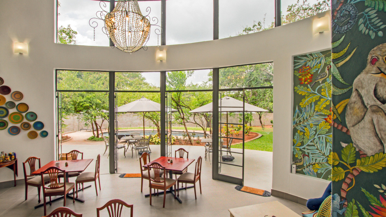 Einzigartiges Gästehaus in einem grünen Vorort