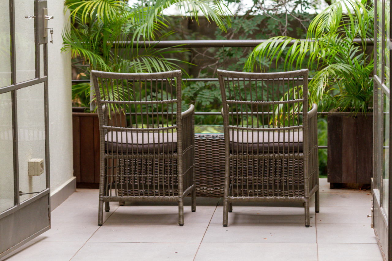 Kleiner Sitzbereich für eine kleine Auszeit