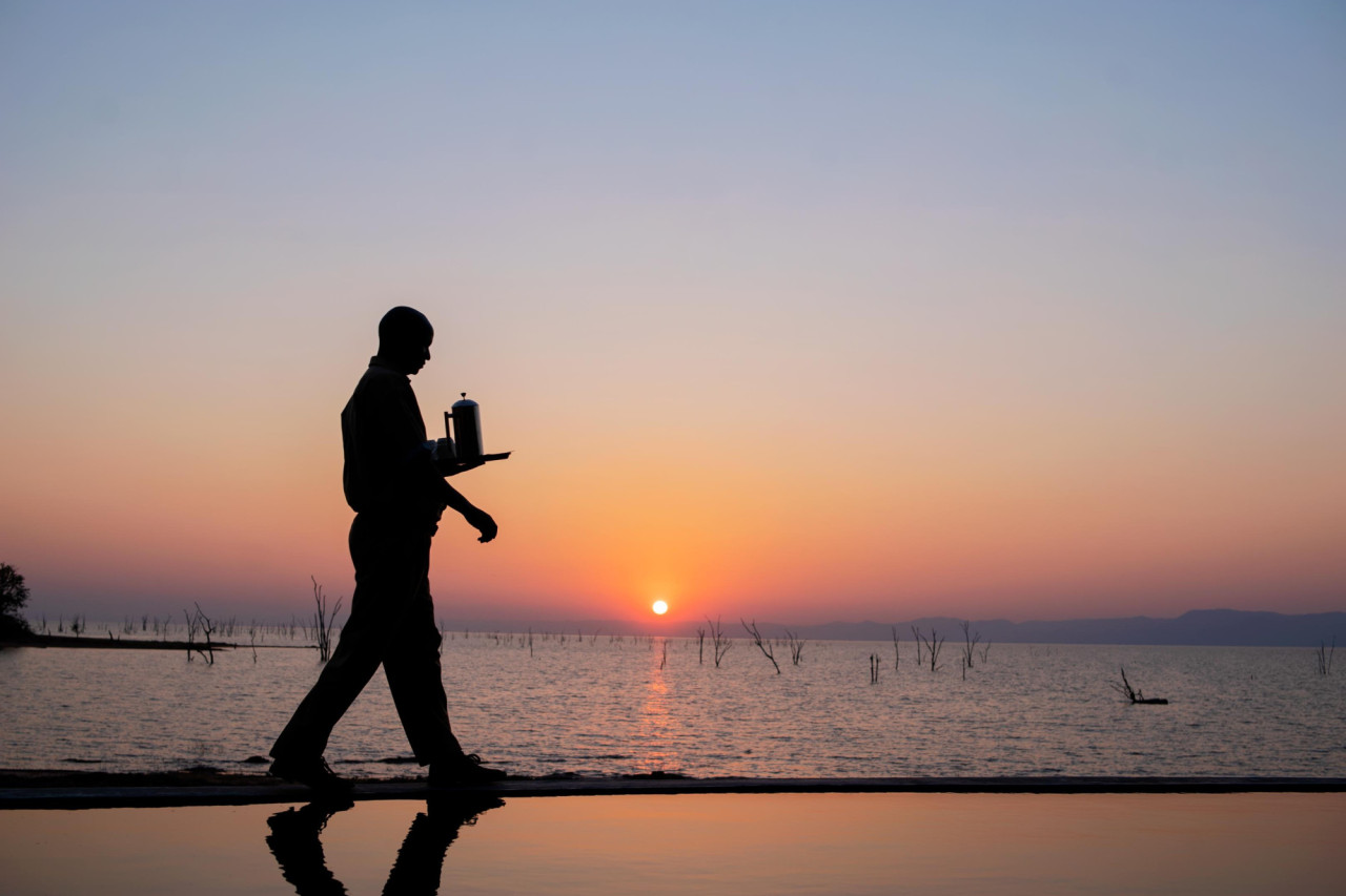 Freundlicher Service für alle Wünsche der Gäste