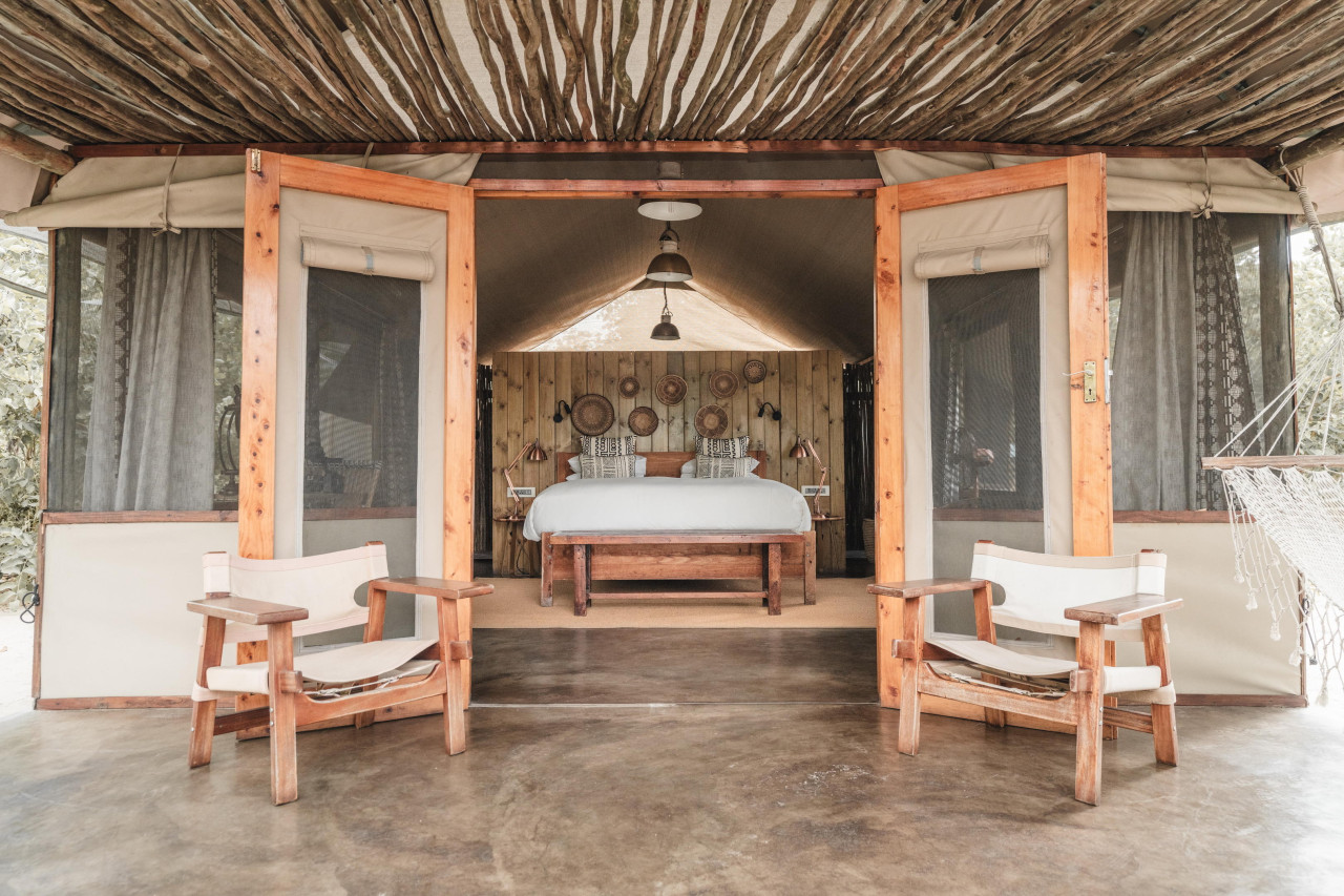 Fantastische Aussicht von der privaten Veranda