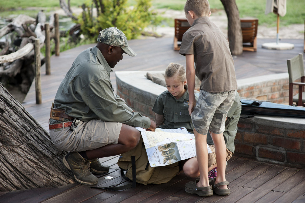 Spezielle Safari-Abenteuer für interessierte Kinder