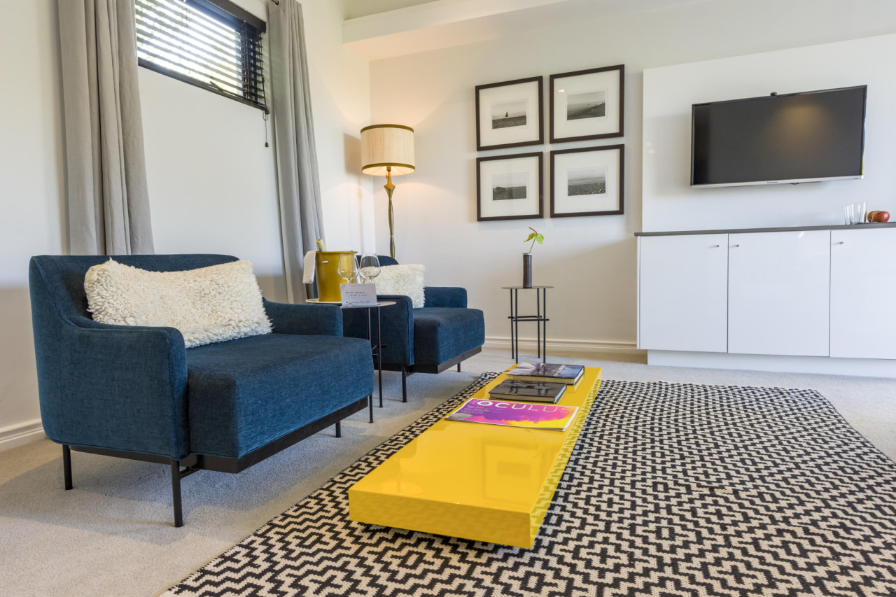 Suite mit separatem Wohnbereich