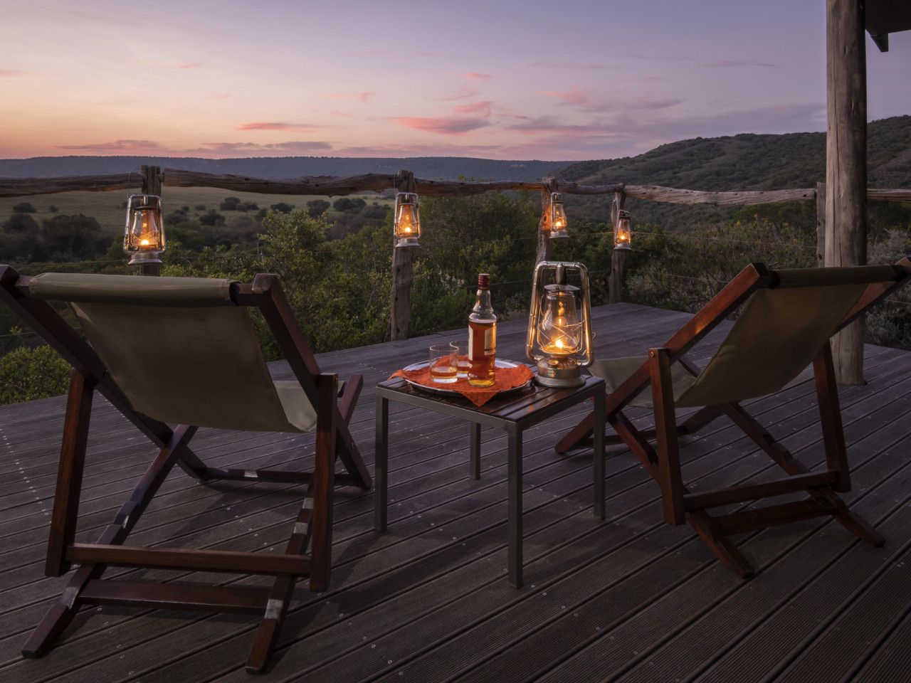 Den erlebnisreichen Tag mit einem Sundowner beenden