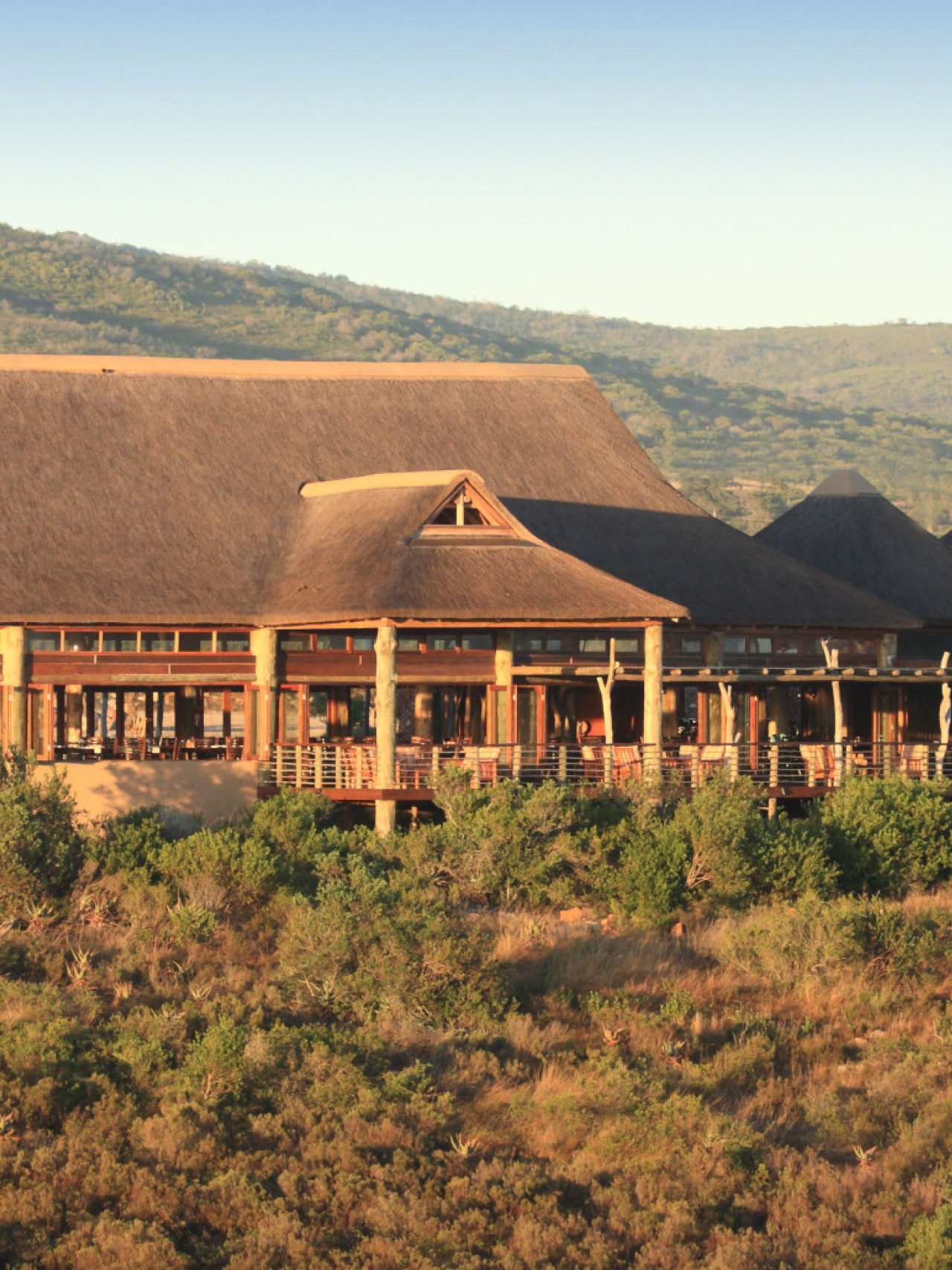 Familiengeführte Lodge im malariafreien Gebiet