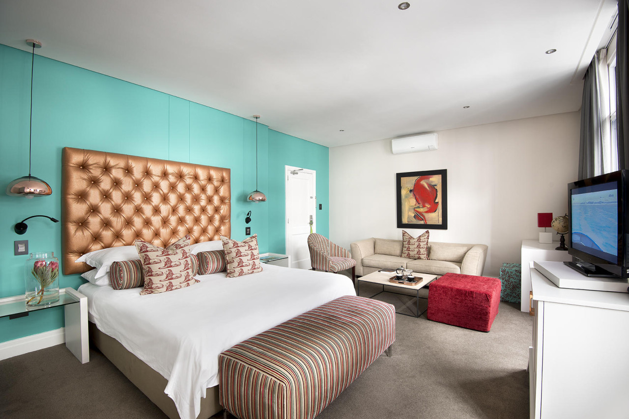Jedes Zimmer im Hotel ist stilvoll und großzügig