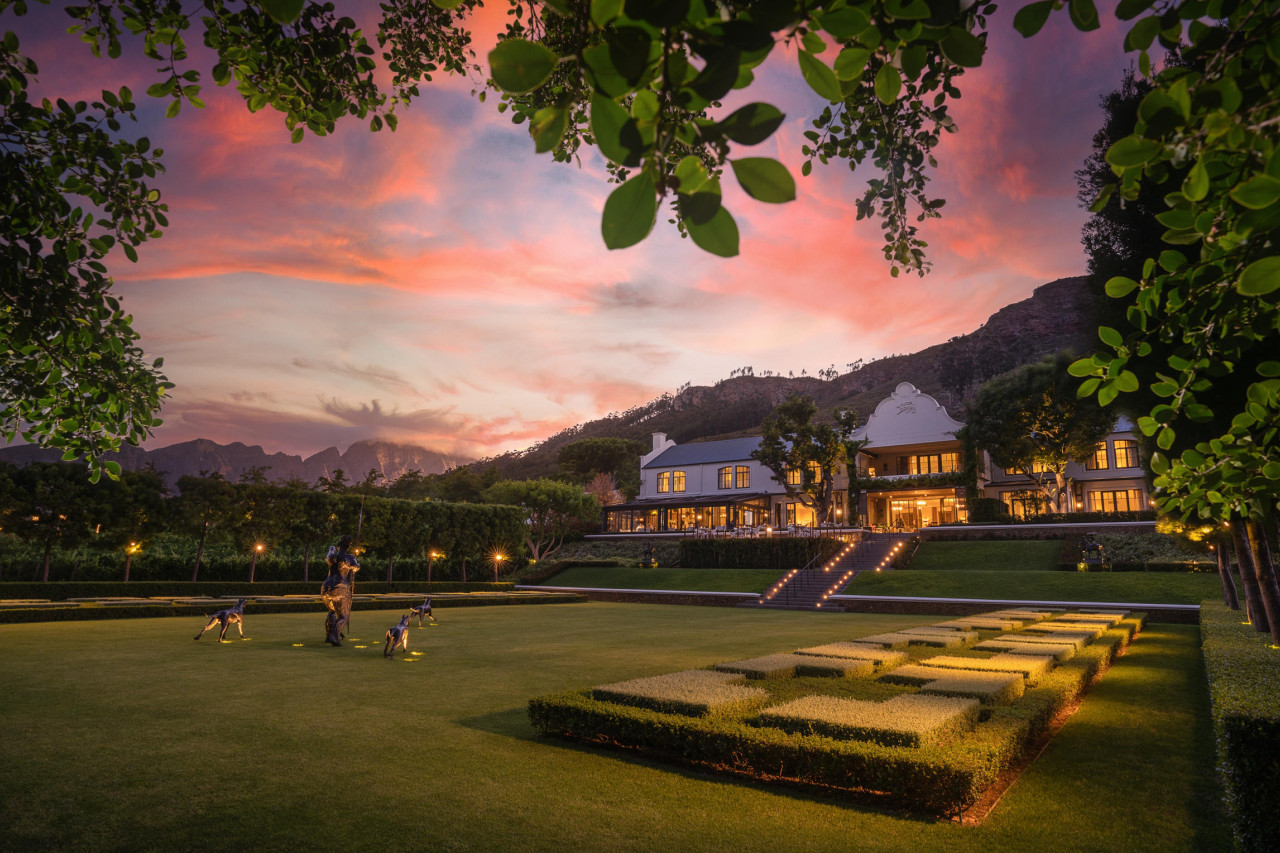 Erstklassiges Fünf-Sterne-Hotel in Franschhoek
