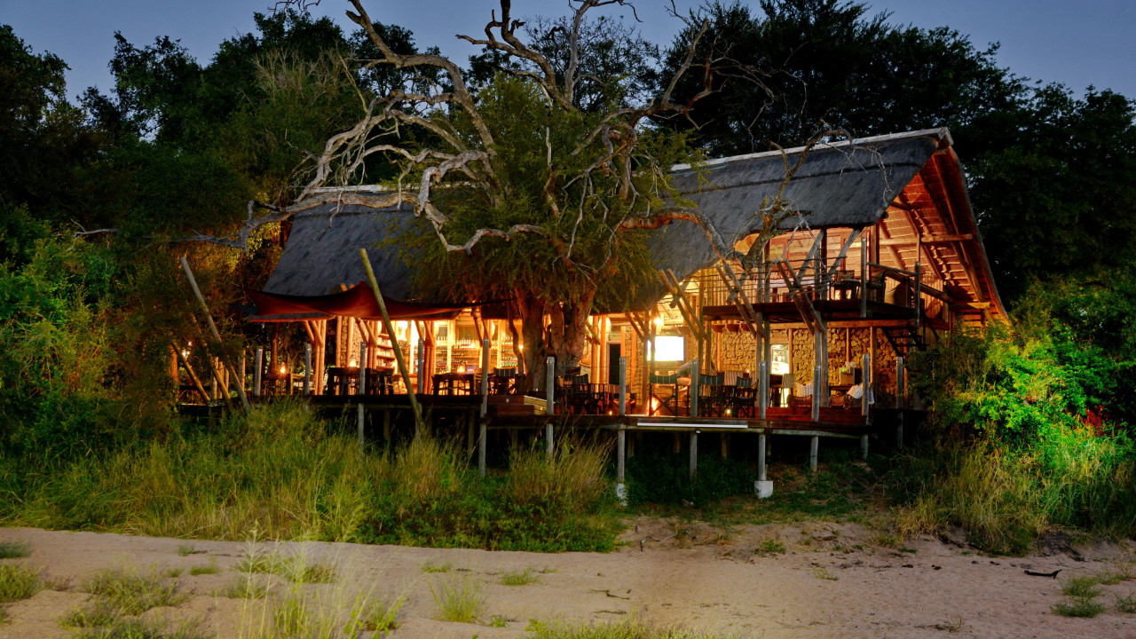 Exklusive Lodge in einer privaten Konzession