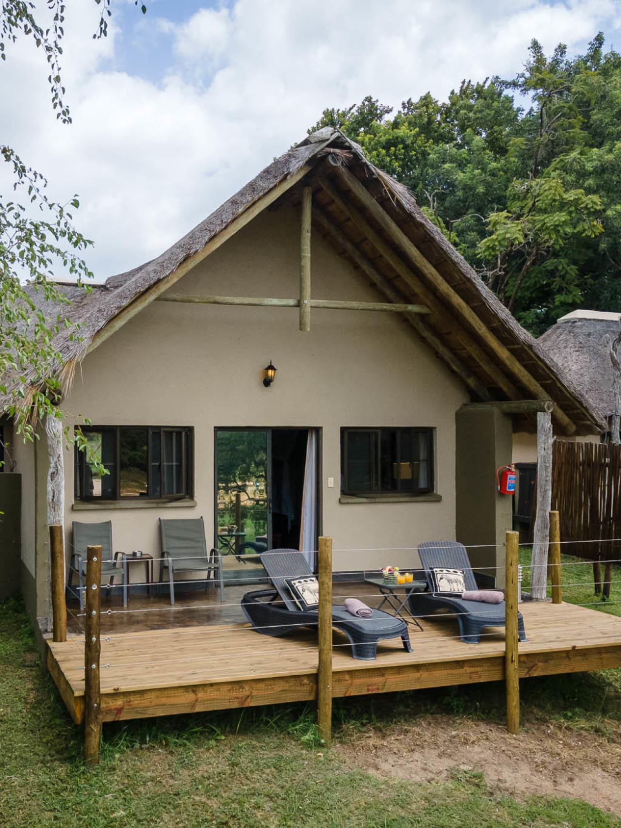 Superior-Zimmer mit Außendusche und privatem Balkon
