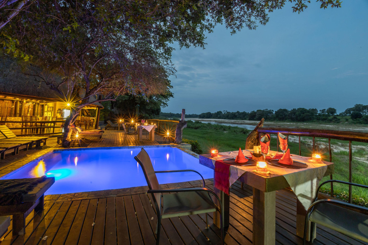 Privates Dinner am Pool ist sehr empfehlenswert
